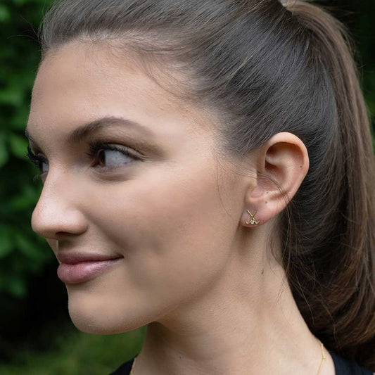Field Gold Hockey Earrings