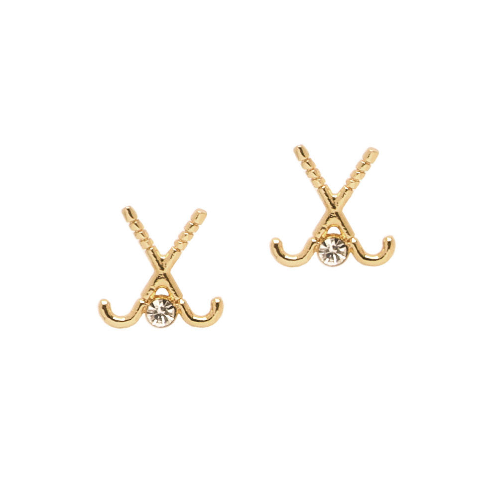 Field Gold Hockey Earrings
