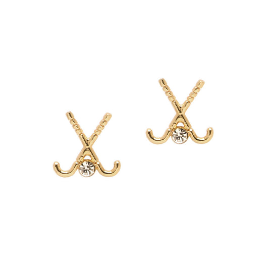 Field Gold Hockey Earrings